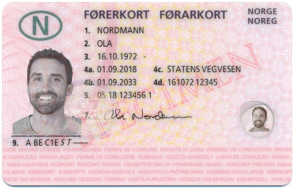 Kjøpe registrert førerkort